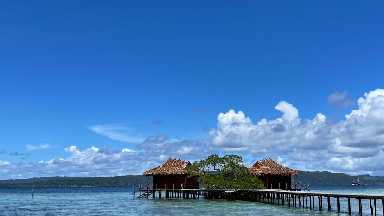 Nyande Raja Ampat Hotel Pulau Mansuar Bagian luar foto