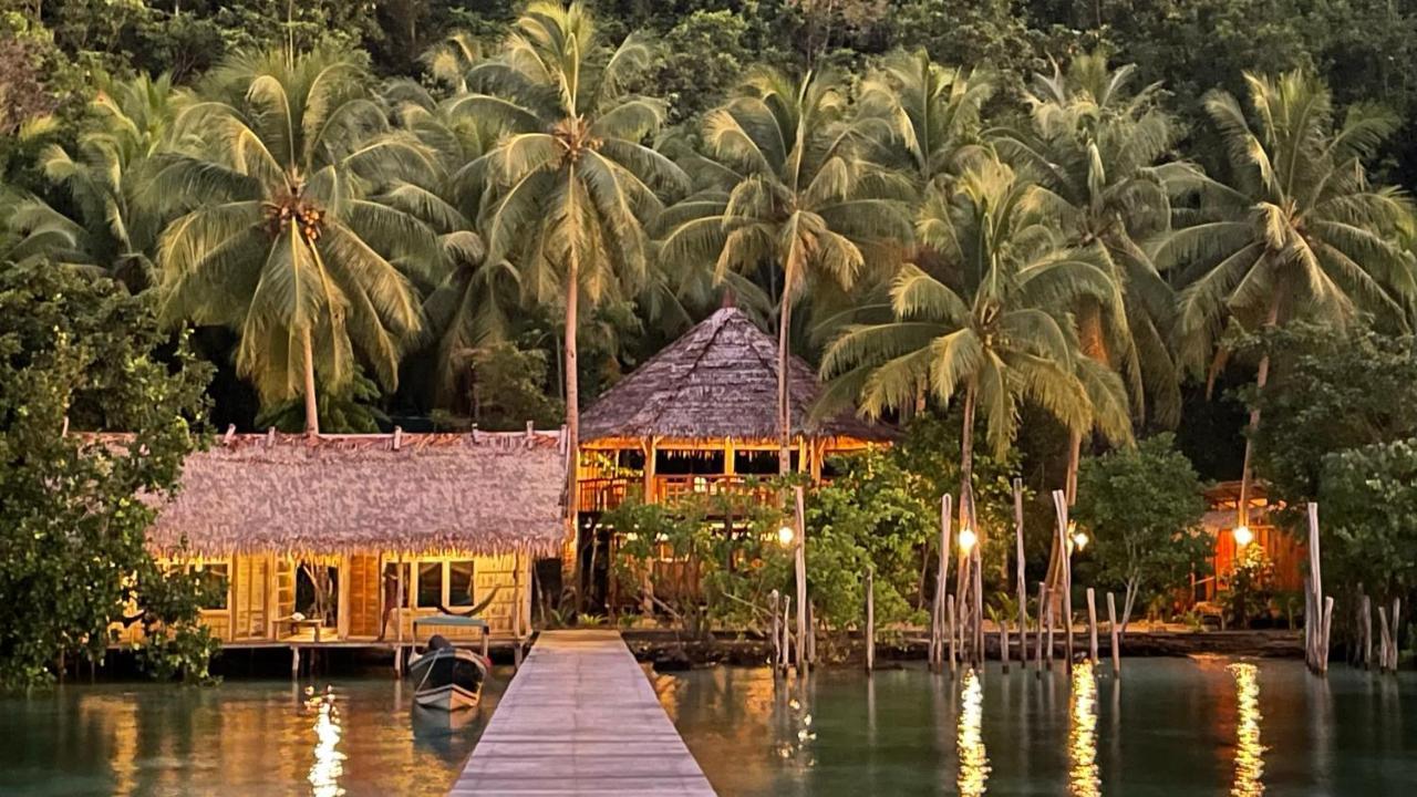 Nyande Raja Ampat Hotel Pulau Mansuar Bagian luar foto