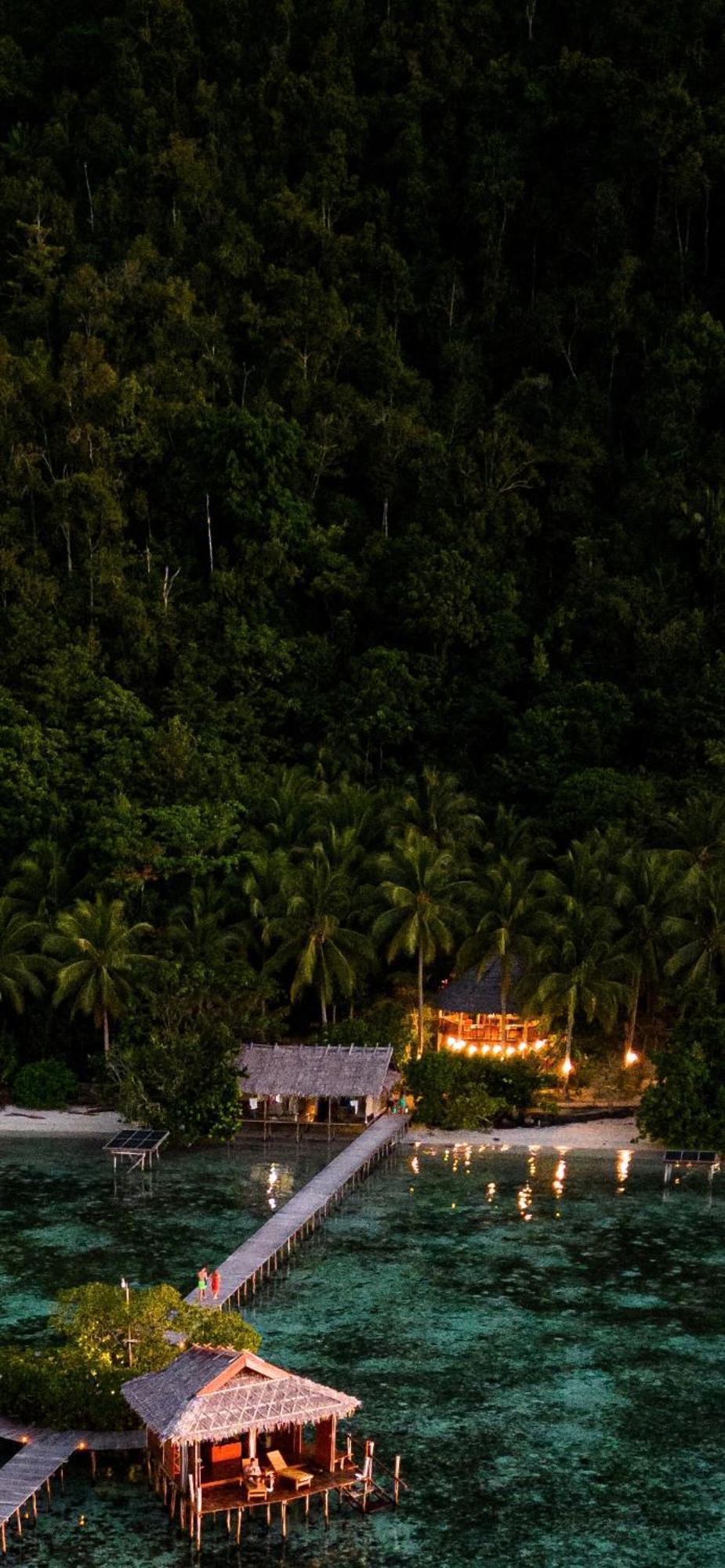 Nyande Raja Ampat Hotel Pulau Mansuar Bagian luar foto